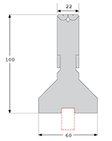 XT2 Rolla-V Press Brake Dies