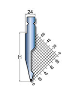 600 Kilonewtons Per Meter (kN/m) Maximum Force and 28 Degree (º) Angle Trumpf Style Punch (TR-202K)