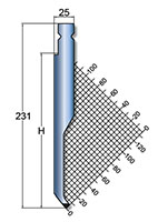 LVD 400 Kilonewtons Per Meter (kN/m) Maximum Force and 78 Degree (º) Style Punch (LVDTP00006)