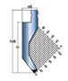 LVD 750 Kilonewtons Per Meter (kN/m) Maximum Force and 78 Degree (º) Style Punch (LVDTP00003)