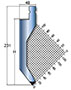 LVD 750 Kilonewtons Per Meter (kN/m) Maximum Force and 78 Degree (º) Style Punch (LVDTP00004)