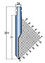 LVD 400 Kilonewtons Per Meter (kN/m) Maximum Force and 78 Degree (º) Style Punch (LVDTP00006)