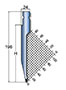 LVD 400 Kilonewtons Per Meter (kN/m) Maximum Force and 26 Degree (º) Style Punch (LVDTP00009)