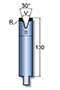 130 Millimeter (mm) Height (H) LVD Style Dies