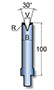 20 Millimeter (mm) Width (B) RF-A Style Dies